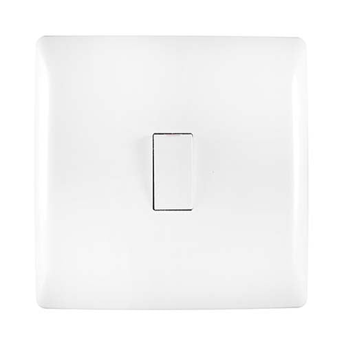 Crabtree Diamond 1 Lever Light Switch 2P 4 x 4