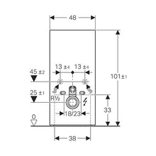 Load image into Gallery viewer, Geberit Monolith Plus for Wall-Hung Toilet 1010mm
