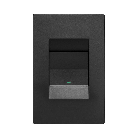 Crabtree Topaz 1 Lever Light Switch 4 x 2 - Graphite
