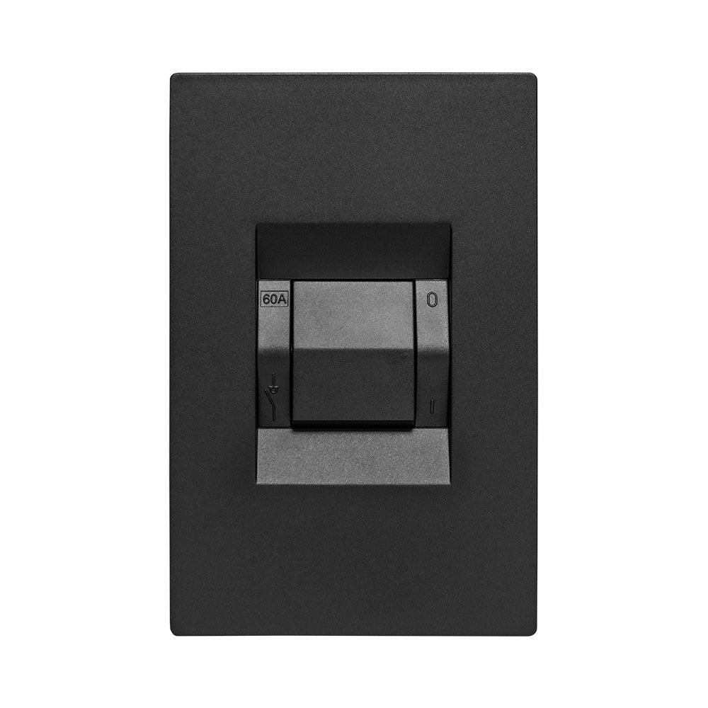 Crabtree Topaz Isolator Switch 2P 60A 4 x 2 - Graphite
