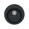 Franke Ronda ROG 610-41 Fragranite Single Inset Prep Bowl - Onyx