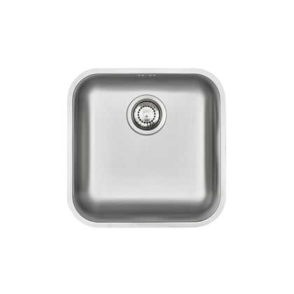 Franke Selene SLX110-40 Stainless Steel Single Bowl Undermount Sink 428x428mm