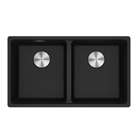 Franke Maris MRG620-35-35 Fragranite Double Bowl Undermount Sink 440x760mm