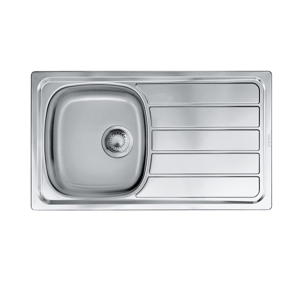 Franke Nevada NDN611 Stainless Steel Single Bowl Inset Sink 460x800mm
