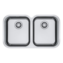Load image into Gallery viewer, Franke Smart SRX120-34-34 Stainless Steel Double Bowl Undermount Sink 446x762mm
