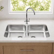 Load image into Gallery viewer, Franke Selene SLX120-40-40 Stainless Steel Double Bowl Undermount Sink 460x900mm
