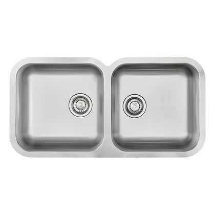 Franke Selene SLX120-40-40 Stainless Steel Double Bowl Undermount Sink 460x900mm