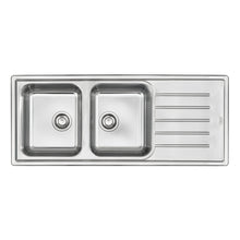 Load image into Gallery viewer, Franke Selene SLX621-120 Stainless Steel Double Bowl Inset Sink 500x1200mm
