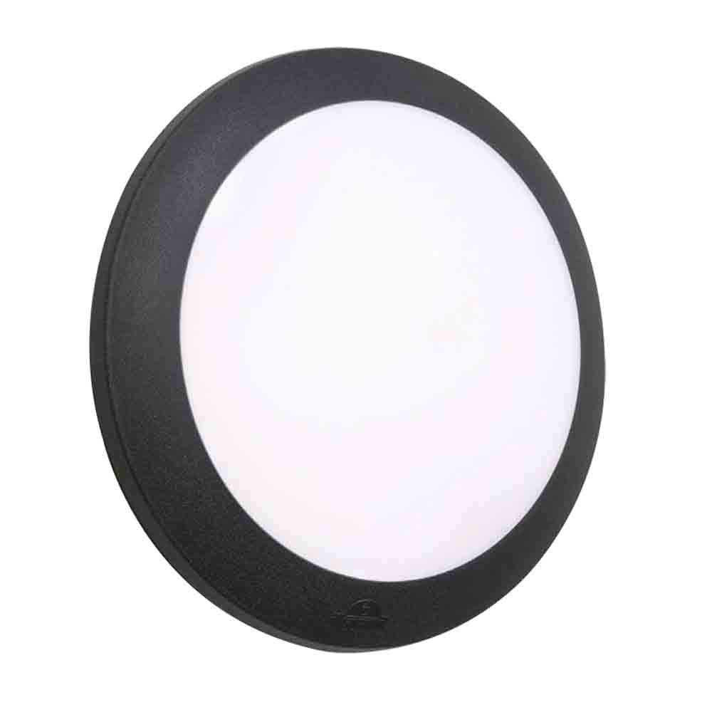 Spazio Umberta Wall Light 18W 2000lm CTC - Black