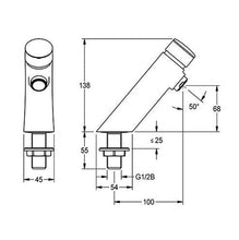 Load image into Gallery viewer, Franke Self-Closing Hydraulic Metering Basin Mixer - 3 L/min
