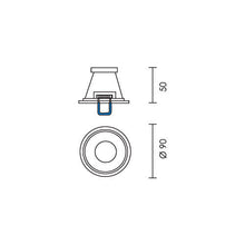 Load image into Gallery viewer, Spazio 2218 Edge Round Anti-glare Downlight
