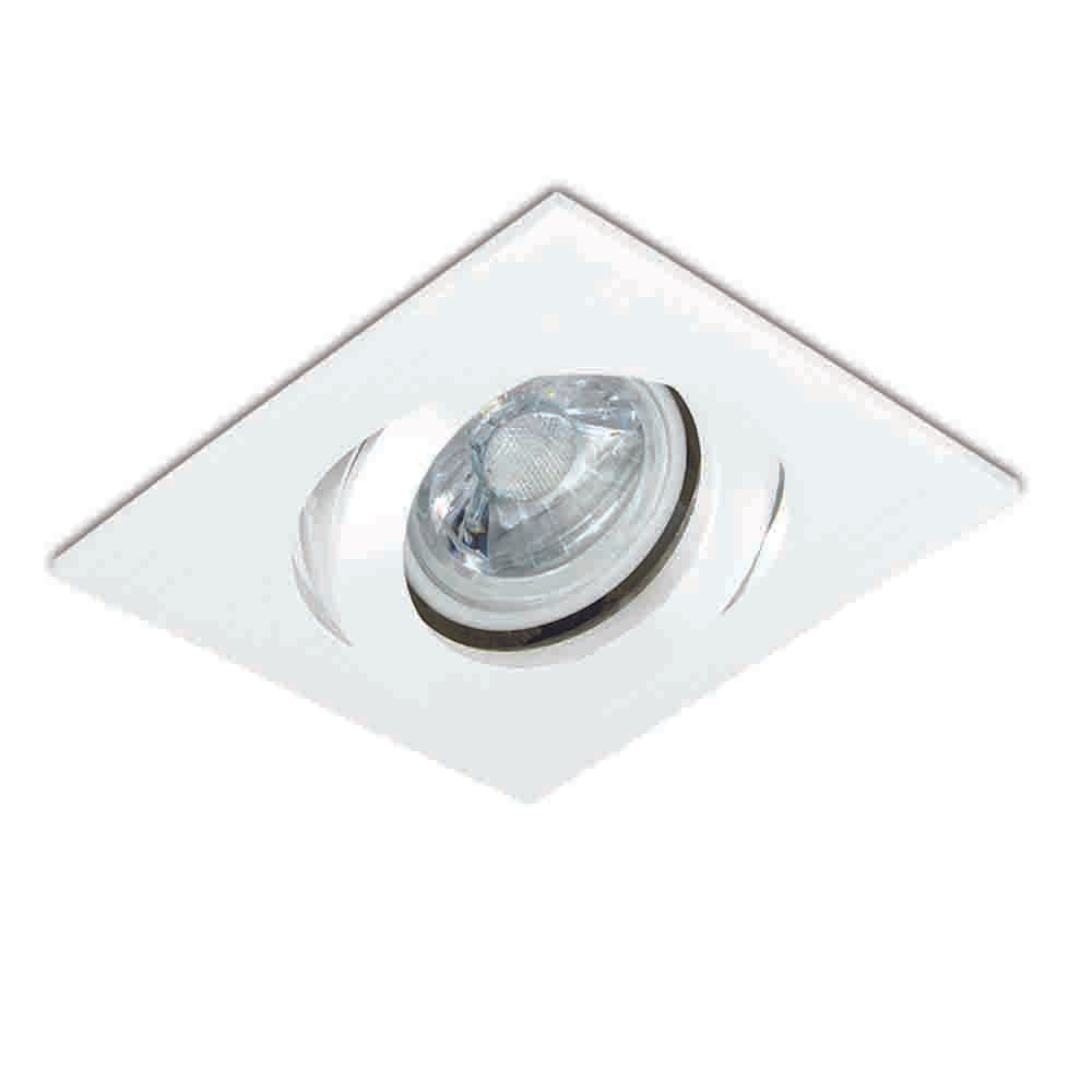 Spazio 2222 Tilt Recessed Downlight GU10 80x80mm