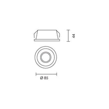 Load image into Gallery viewer, Spazio 2223 Anti-glare tiltable Downlight
