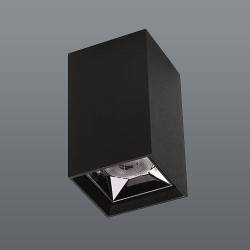 Spazio Kler 1 Light Surface LED 5.7W 550lm Downlight - Black