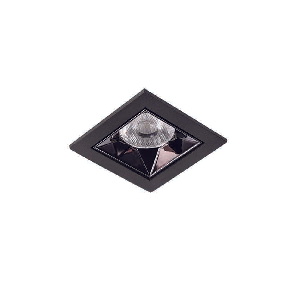 Spazio Kler 1 LED Recessed Downlight 5W 480lm 55mm - Black