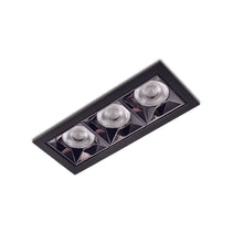 Load image into Gallery viewer, Spazio Kler 3 LED Recessed Downlights 12W 1320lm 130x55mm - Black
