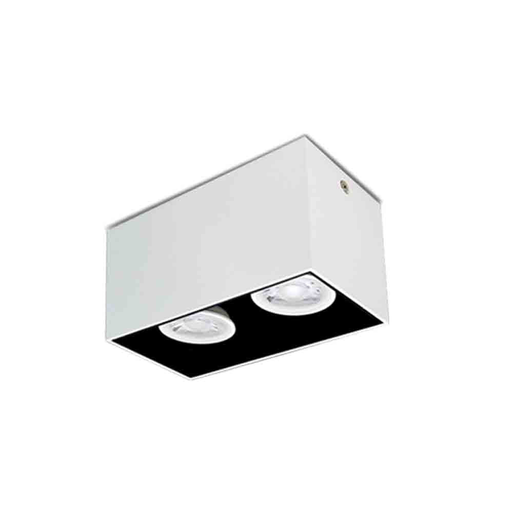 Spazio Lone 2 Surface Downlight GU10 160x80mm