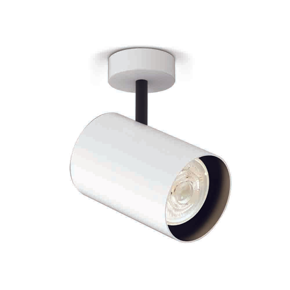 Spazio LONE Adjustable Aluminium Spotlight 32W - White