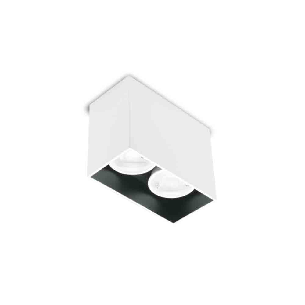 Spazio Cubo 2 Surface Downlight GU10 95x120x60mm