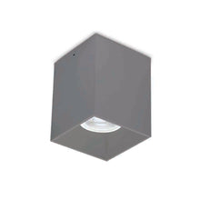 Load image into Gallery viewer, Spazio Solo Surface Downlight GU10 82x82mm - Matt Silver
