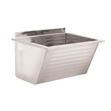 Load image into Gallery viewer, Franke ET103 Fabricated Single Bowl Wall Mounted Wash Trough - Stainless Steel
