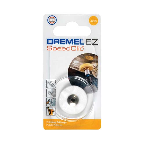 Dremel EZ SpeedClic Polishing Cloth Wheel 423S