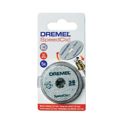 DREMEL® EZ SpeedClic Metal Cutting Wheels SC456 (5)