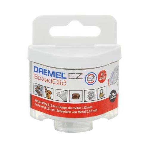 Dremel EZ SpeedClic Metal Cutting Wheels SC456B (12)