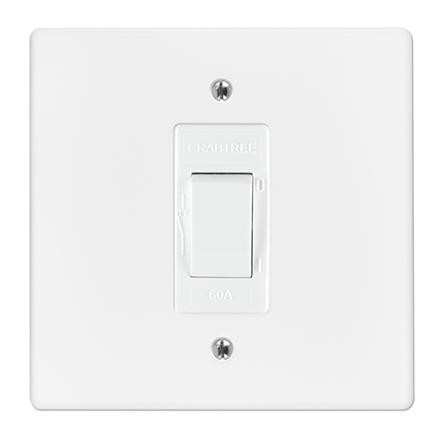 Crabtree Classic Stove Isolator Switch 2P 30A 4 x 4