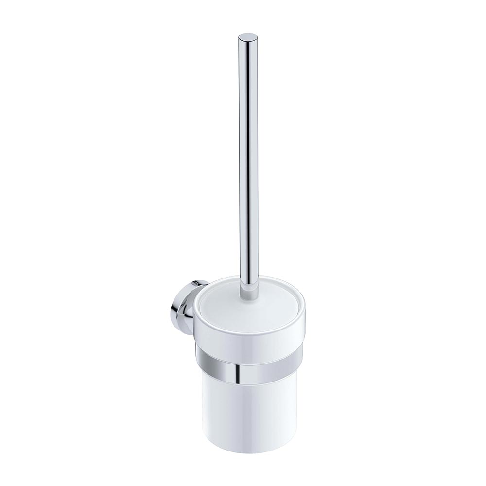 LIQUIDRed Eternal Toilet Brush & Holder - Polished Chrome