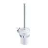 LIQUIDRed Eternal Toilet Brush & Holder - Polished Chrome