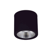 Load image into Gallery viewer, Spazio Portico Slim LED Surface Downlight 24° 25W 3030lm 110x120mm - Black

