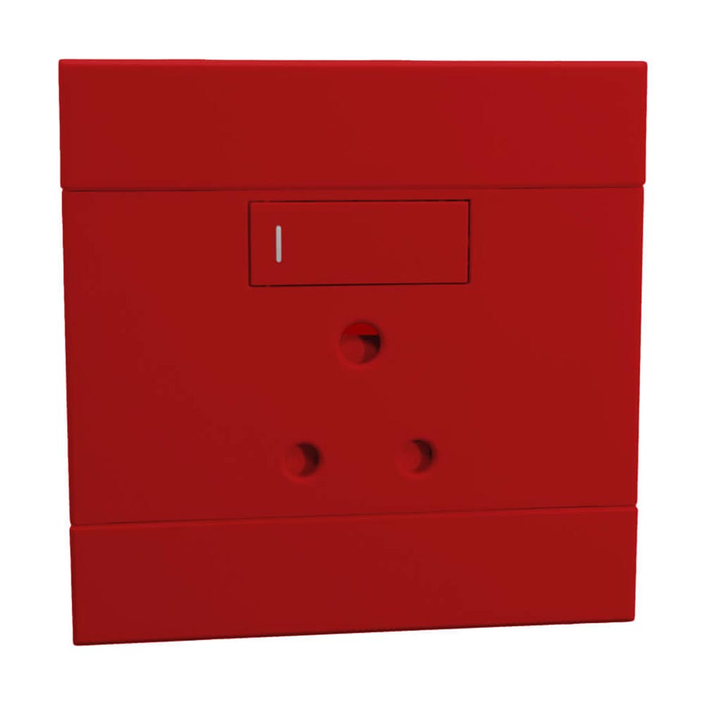 VETi <i>2</i> RSA Dedicated Socket 4 x 4 - Red