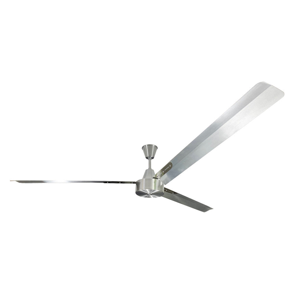 Solent Albatross 3 Blade Ceiling Fan 2100mm - Silver