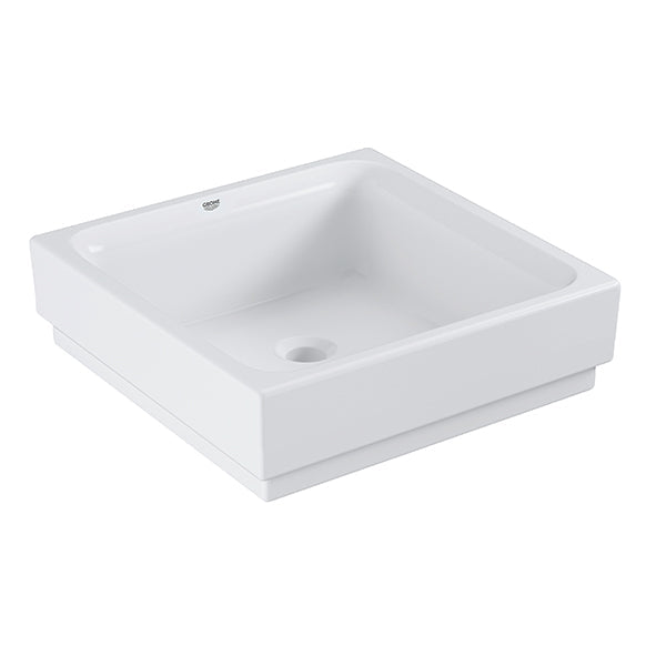 GROHE Cube Ceramic Square Countertop Vanity Basin