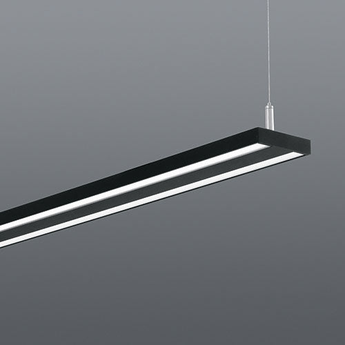 Spazio Alvia LED 40W 6000lm Daylight Pendant - Black