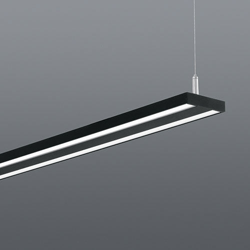 Spazio Alvia LED 40W 6000lm Daylight Pendant - Black