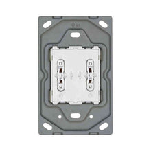 Load image into Gallery viewer, VETi &lt;i&gt;3&lt;/i&gt; 2 Lever 2 Way Light Switch &amp; Dimmer Yoke 4 x 2
