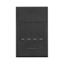 Load image into Gallery viewer, VETi 3 4 Lever 1-Way Light Switch 4 x 2
