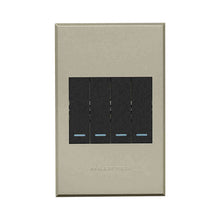 Load image into Gallery viewer, VETi 3 4 Lever 1-Way Light Switch 4 x 2
