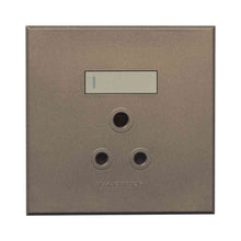 Load image into Gallery viewer, VETi 3 3V21TB Pola RSA Wall Socket 4x4 - Bronze / Titanium
