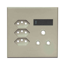 Load image into Gallery viewer, VETi 3 RSA &amp; Slimline Combo Socket Cover Plate 4 x 4
