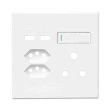 Load image into Gallery viewer, VETi 3 USB Combo Socket Cover Plate 4 x 4

