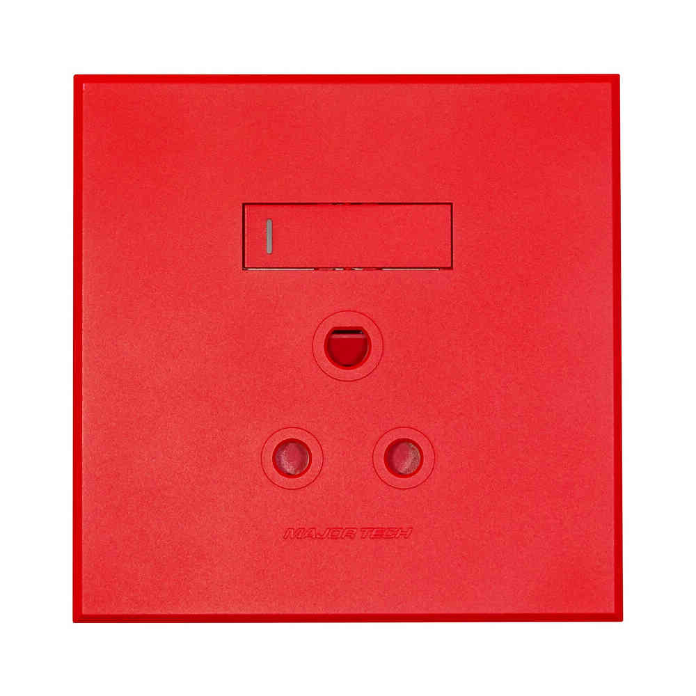 VETi 3 Dedicated RSA Wall Socket 4 x 4 - Red