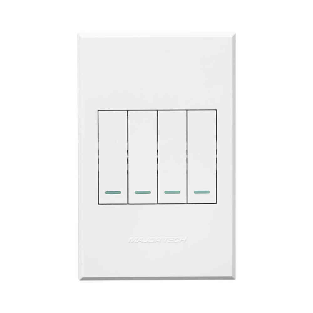 VETi 3 4 Lever 1-Way Light Switch 4x2