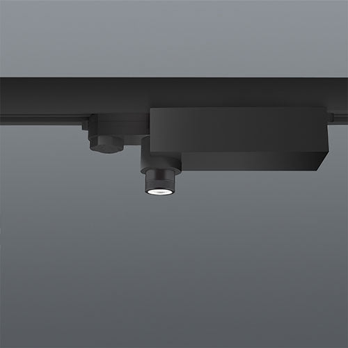 Spazio Emerspot 4 Wire Emergency Track Light - Black