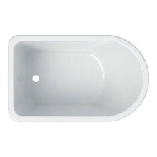 Load image into Gallery viewer, Geberit Bambini asymmetrical bathtub - White
