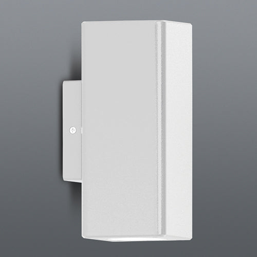 Spazio Ryka Square 2 Light Rectangular 10W Wall Light