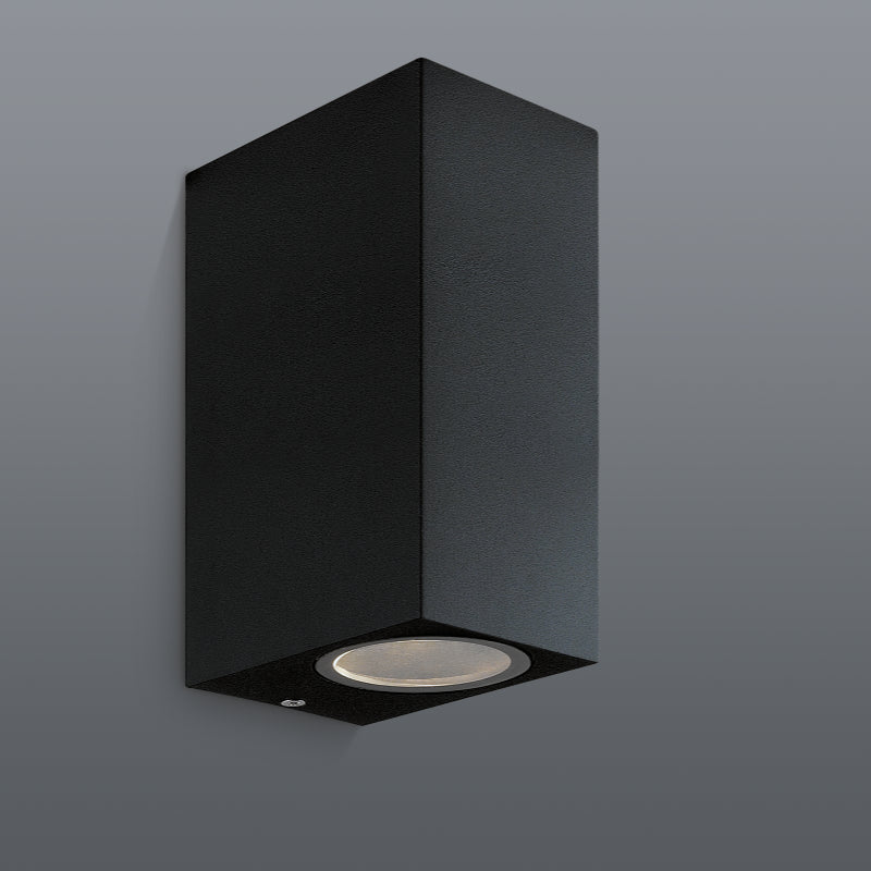 Spazio Block 2 Light Rectangle 20W Wall Light – Livecopper