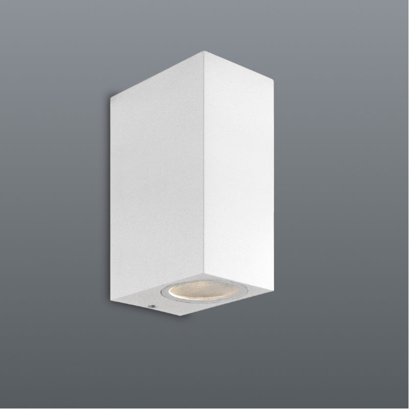 Spazio Block 2 Light Rectangle 20W Wall Light